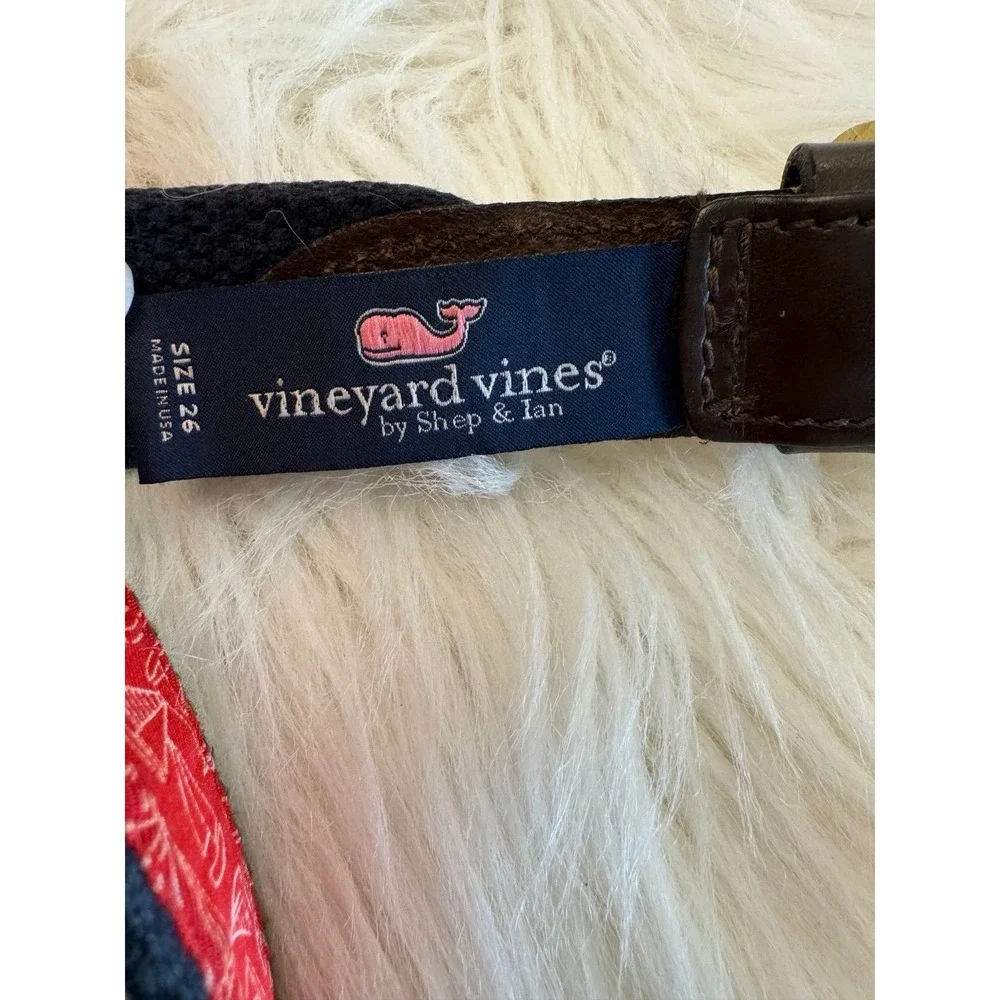 Vineyard Vines boys belt size‎ 26 length EUC